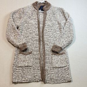 Monto Par Le Chois Cardigan in Cream and Brown